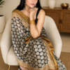 2026/08/390248.png Maheshwari Silk Saree with Zari Border ( MSS2614)
