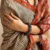 2026/08/390261.png Maheshwari Silk Saree with Zari Border ( MSS2615)