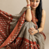 2026/08/390267.png Maheshwari Silk Saree with Zari Border ( MSS2615)