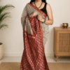 2026/08/390276.png Maheshwari Silk Saree with Zari Border ( MSS2615)