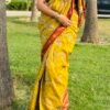 Maheshwari Silk Saree with Zari Border  ( MSS2607)