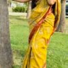 Maheshwari Silk Saree with Zari Border  ( MSS2607)