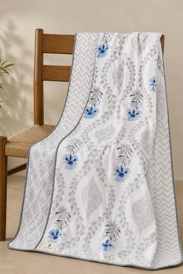 IMG_6633 Ehsaas - Reversible mul cotton dohar double(DMC2601)