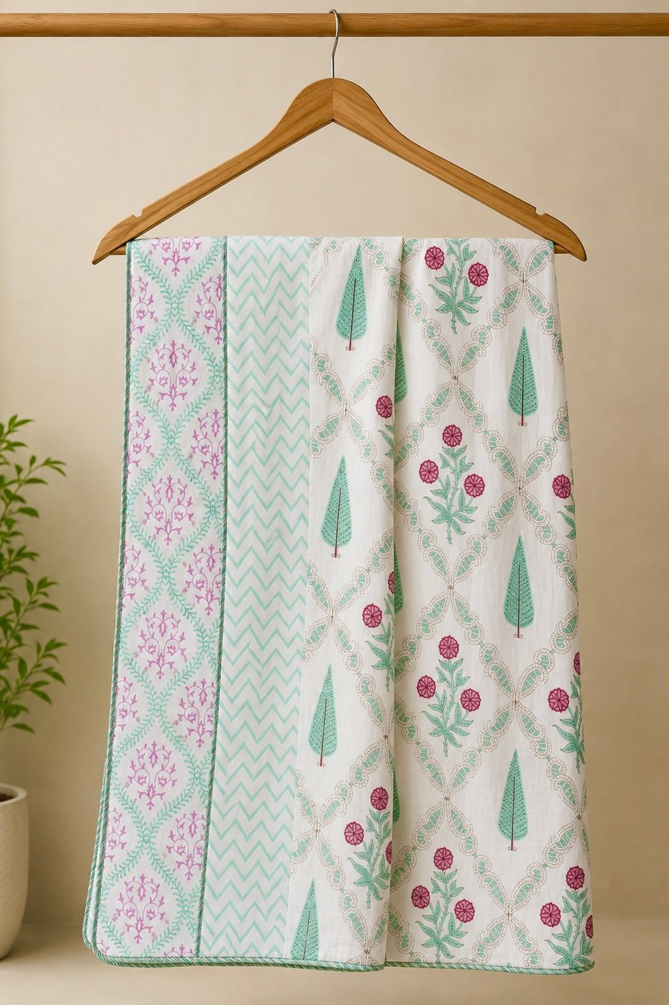 IMG_6640 Ehsaas - Reversible mul cotton dohar double(DMC2604)