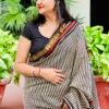 Maheshwari Silk Saree with Zari Border  ( MSS2603)