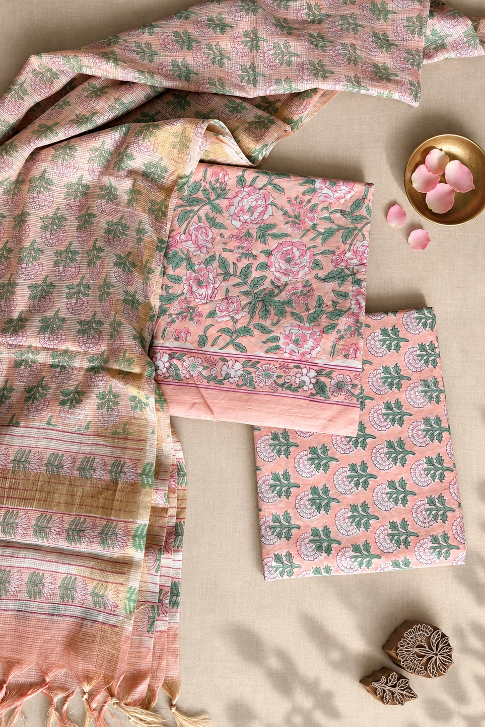 2026/09/447324.png Cotton suit set with Kota doriya dupatta (CSKD003)