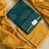 IMG_4603 Exclusive Hand Block Print Chanderi Silk Suit Set ( CNSS25044)