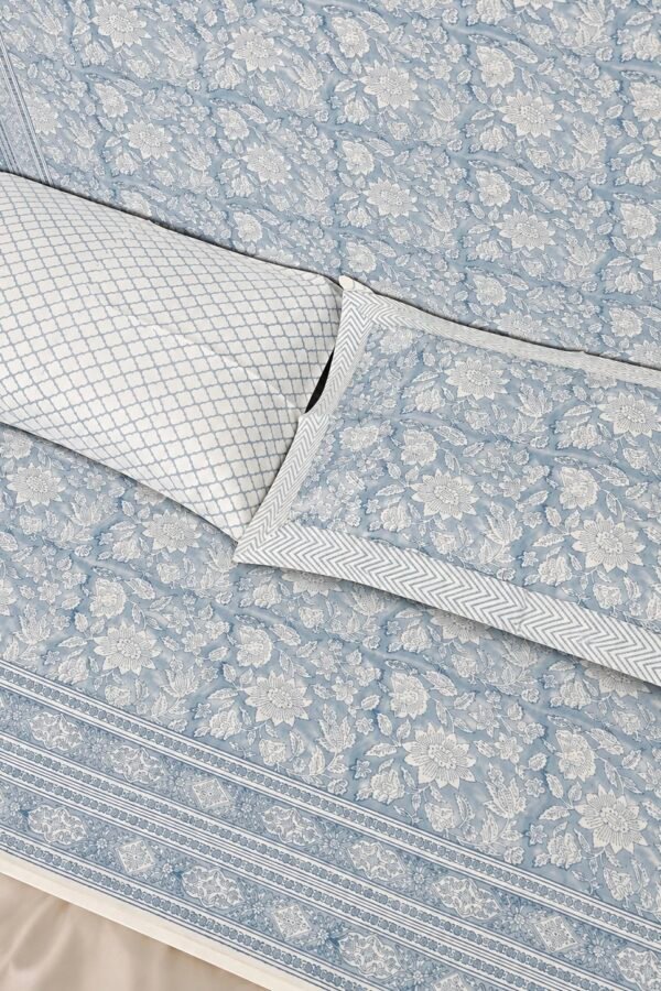 IMG_6769 The Gulmohar Collection Premium Cotton Bedsheet (BS25019)
