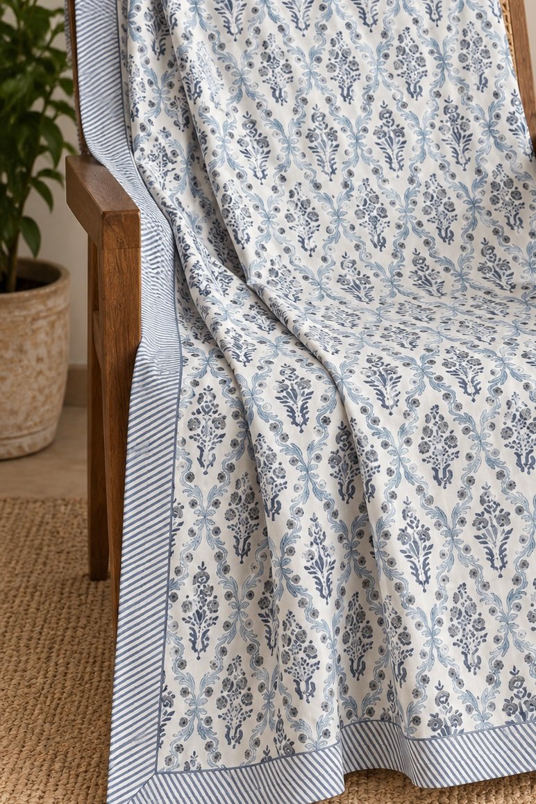 IMG_6776 The Gulmohar Collection Premium Cotton Bedsheet (BS25018)