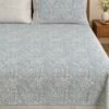 IMG_6777 The Gulmohar Collection Premium Cotton Bedsheet (BS25020)