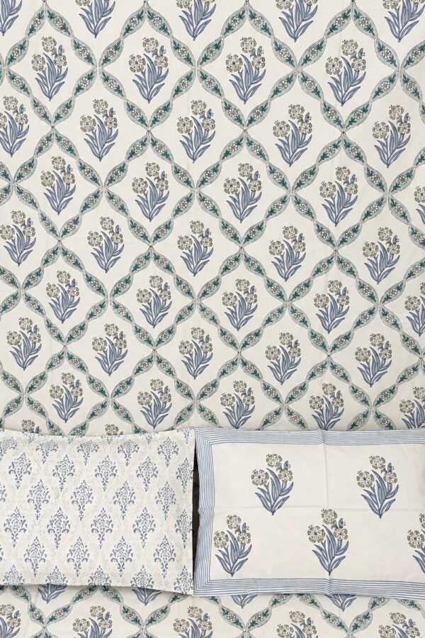 IMG_6781 The Gulmohar Collection Premium Cotton Bedsheet (BS25021)
