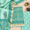 IMG_7238 Exclusive Hand Block Print Chanderi Silk Suit Set ( CNSS25043)