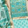 IMG_7239 Exclusive Hand Block Print Chanderi Silk Suit Set ( CNSS25043)