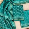 IMG_7240 Exclusive Hand Block Print Chanderi Silk Suit Set ( CNSS25042)