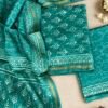 IMG_7241 Exclusive Hand Block Print Chanderi Silk Suit Set ( CNSS25042)