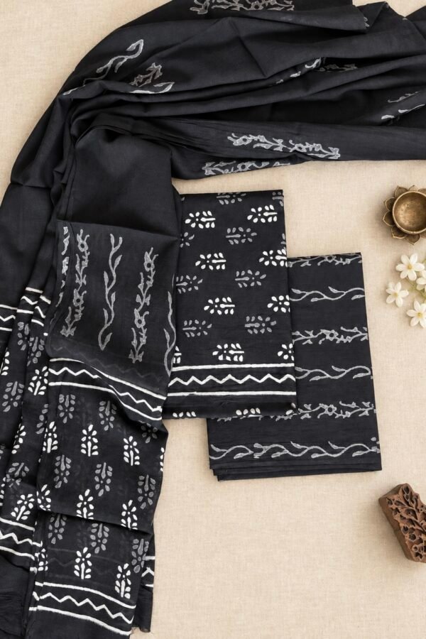 IMG_7261 Cotton Suit Set with Cotton Dupatta ( CSCD25027)