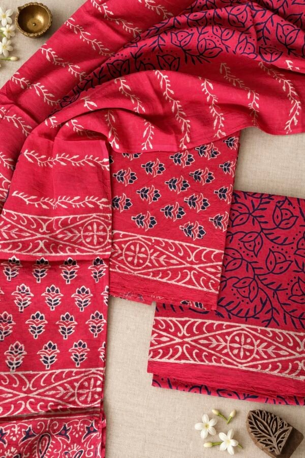 IMG_7264 Cotton Suit Set with Cotton Dupatta ( CSCD25025)