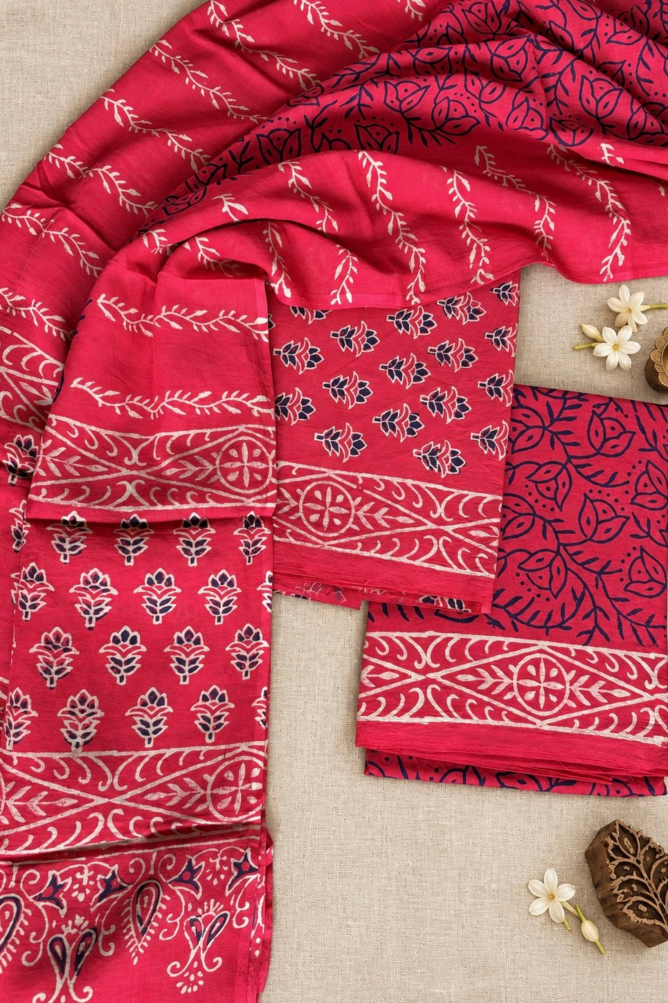 IMG_7265 Cotton Suit Set with Cotton Dupatta ( CSCD25025)