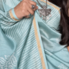 Chanderi Silk Saree with Zari Border  ( CSS2536)