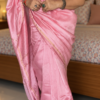 Chanderi Silk Saree with Zari Border  ( CSS2535)