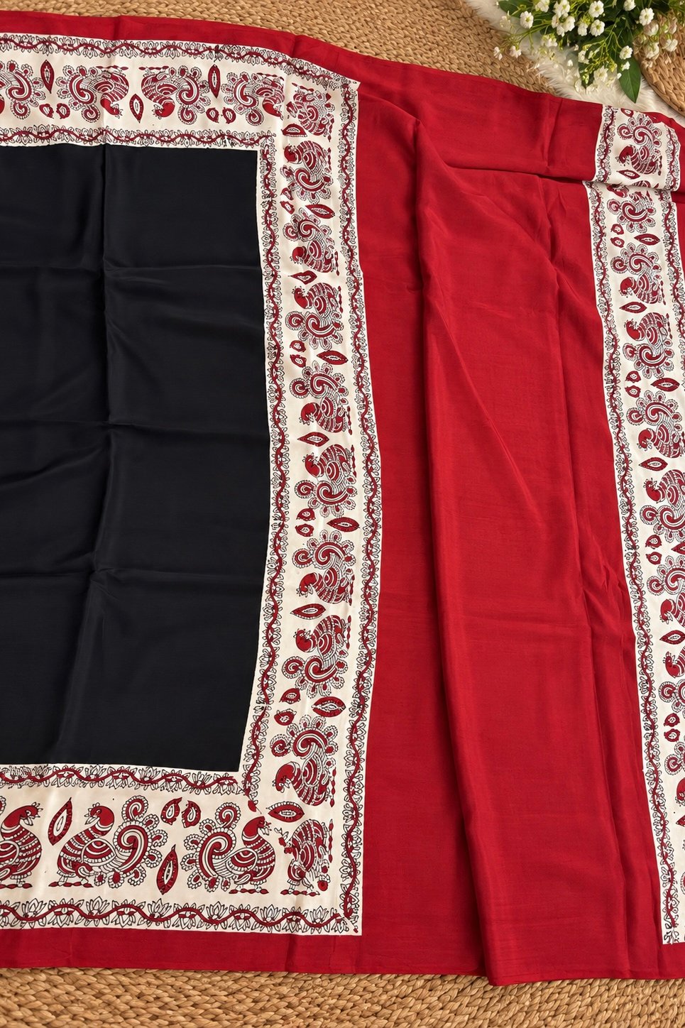 Premium Handcrafted Modal Silk Saree  ( PHS2603)
