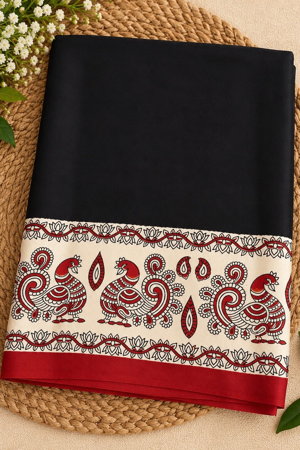 Premium Handcrafted Modal Silk Saree  ( PHS2603)